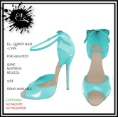 Etc. QUINTY SHOE - CYAN