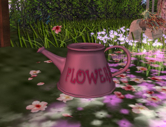 Watering can (arrosoir) pink