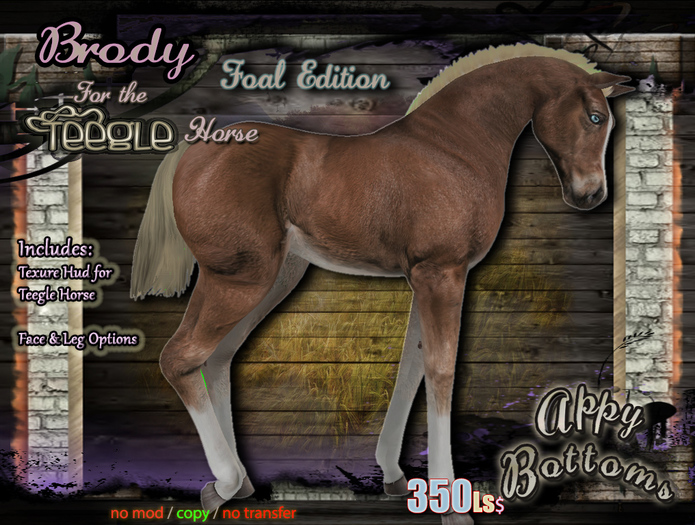 ~AppyBottoms~Teegle Texture - Brody