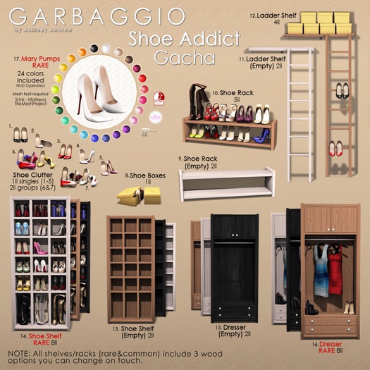 13. Garbaggio // Shoe Shelf (Empty)