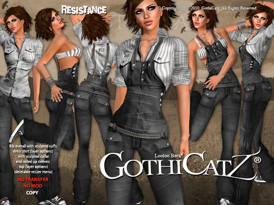 >>GothiCatz<< Resistance (female)