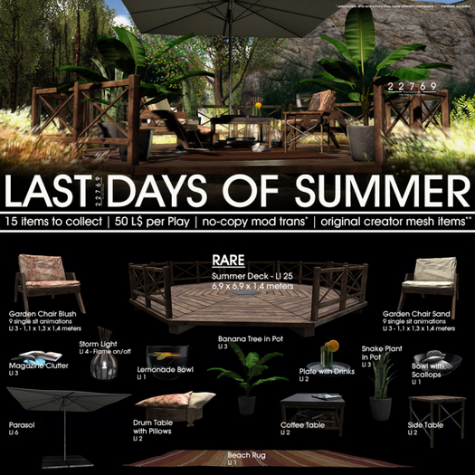 22769 - Garden Chair Blush - COMMON