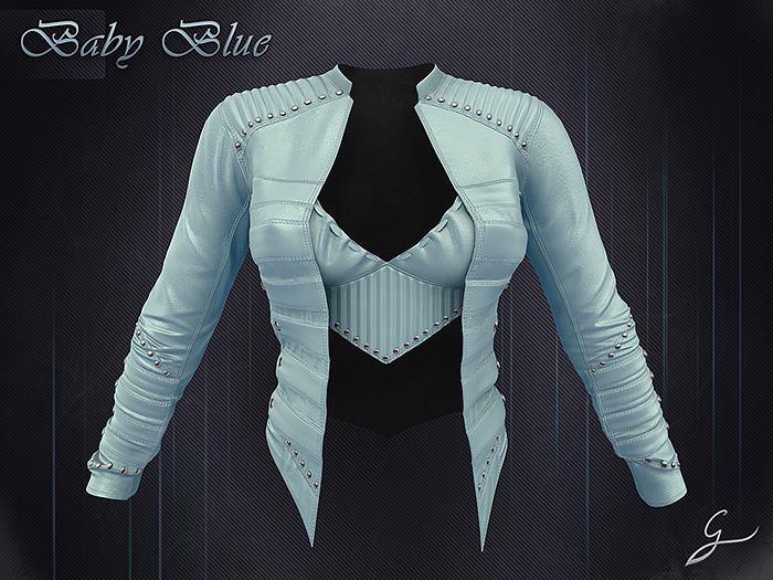 Gulabi [Noctra] Jacket - Baby Blue