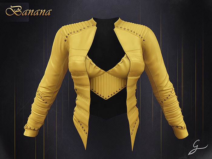 Gulabi [Noctra] Jacket - Banana