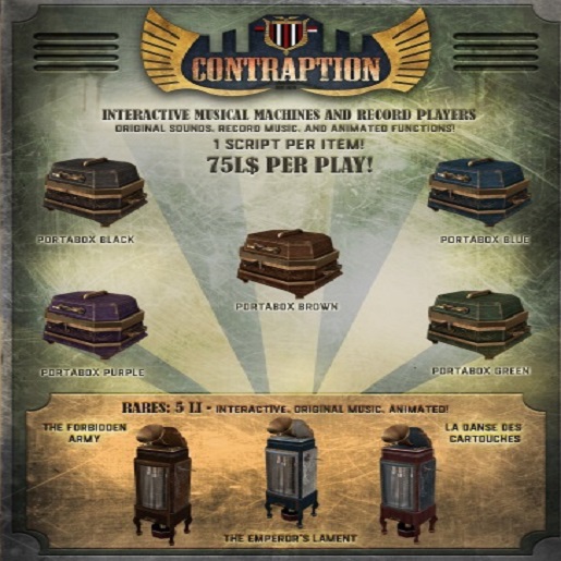 [ContraptioN] Quarteti'matic: The Forbidden Army RARE