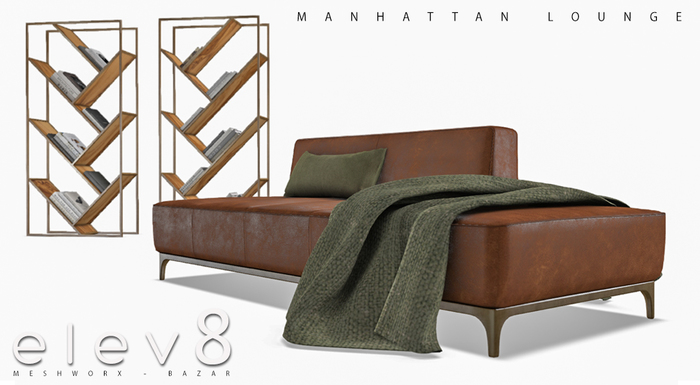 elev8~Manhattan lounge set PG