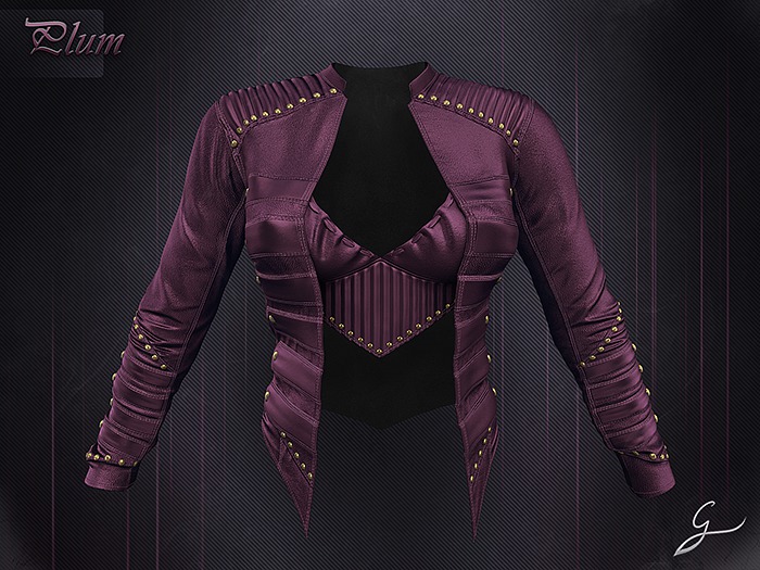 Gulabi [Noctra] Jacket - Plum