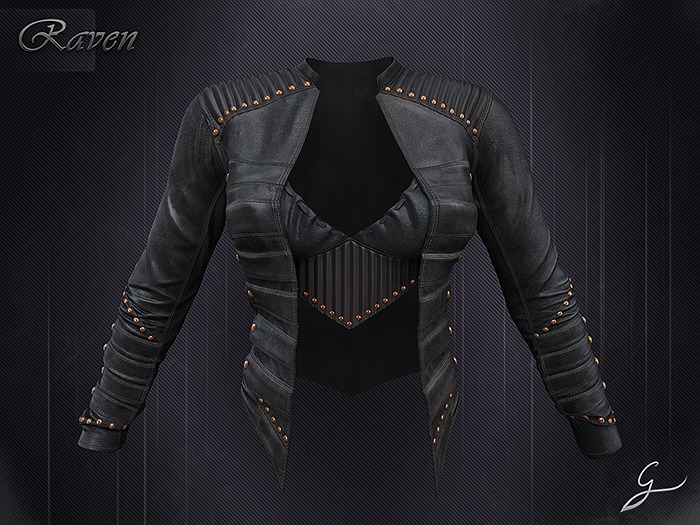 Gulabi [Noctra] Jacket - Raven