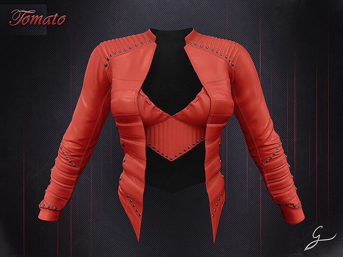 Gulabi [Noctra] Jacket - Tomato