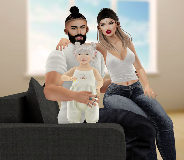 SP Bento pose My queen and my little princess