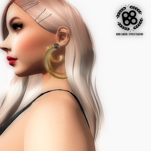 BOO - Mina gold earring