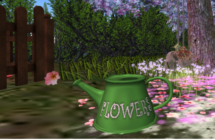 Watering can (arrosoir) green