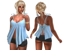 BabyDoll Top Blue MAITREYA ONLY