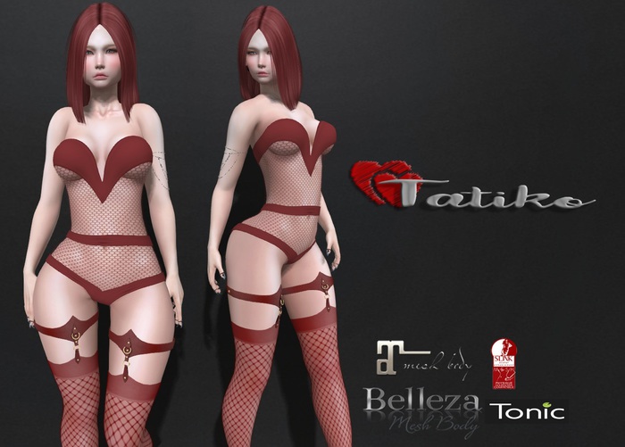 Tatiko -  Bodice Red