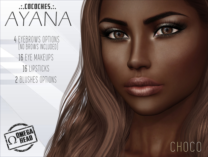 .:.CoCoChes.:. AYANA OMEGA HEAD Applier - Choco