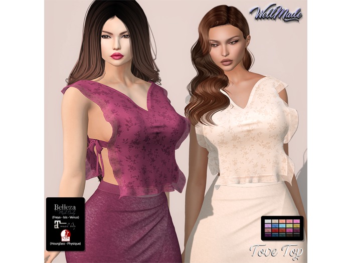 [WellMade] Tove Top