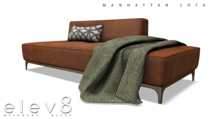 elev8~Manhattan sofa PG
