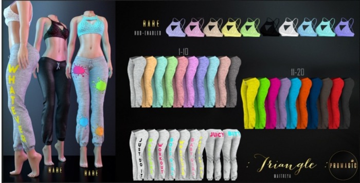 *PROMAGIC* Triangle- Pants-14