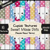 *Cupids Textures * 16 SWEET MOUSE DOTS
