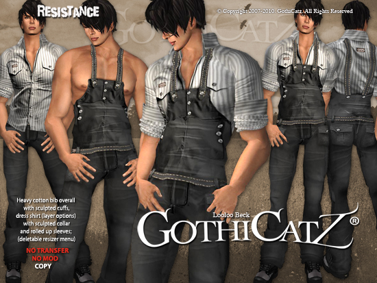 >>GothiCatz<< Resistance (male)
