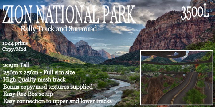 Zion National Park Rally Track & Surround
