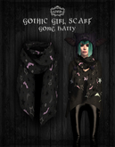 LiViD : Gothic Girl Scarf_Gone Batty