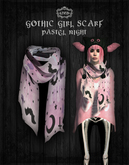 LiViD : Gothic Girl Scarf_Pastel Night