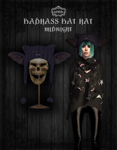 LiViD: Badass Bat Hat_Midnight