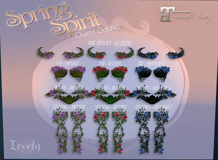 ((LovelyAlien)) Spring Spirit - Bottom - Deep Forest