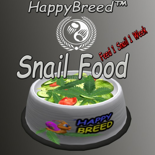 SnailFood - 1 Snail 1 Week