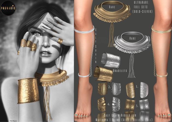 PROMAGIC -Shyla - Ring 2{Silver} MAITREYA - BELLEZA - SLINK