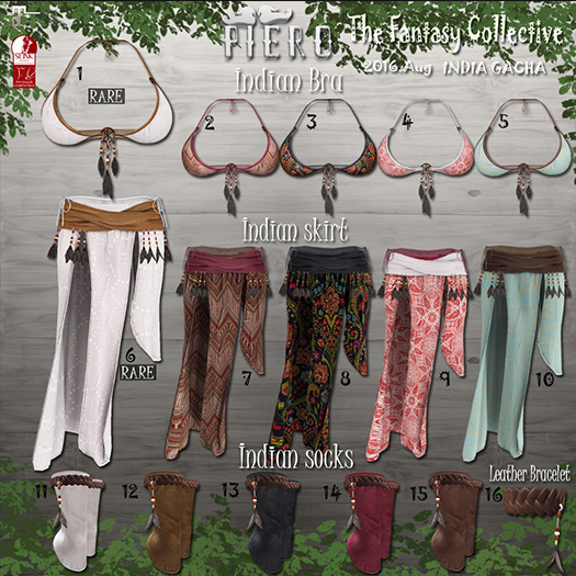 12+PIERO+Indian socks \caramel
