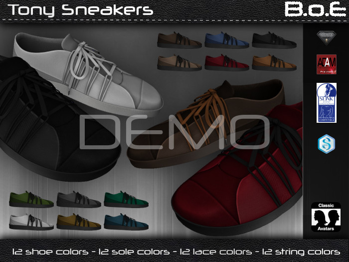 B.o.E - DEMO - Tony Sneakers - FATPACK