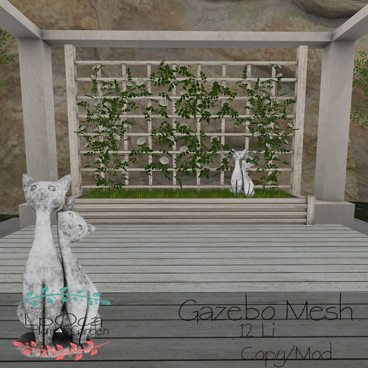 LpOca Gazebo mesh