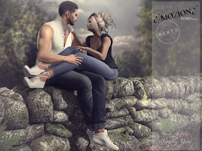 <EMOZIONE> Couple Pose **Simply You**! BENTO GIFT POSE