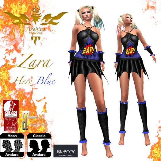 Firebird Zara Hero Blue