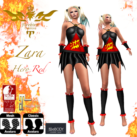 Firebird Zara Hero Red