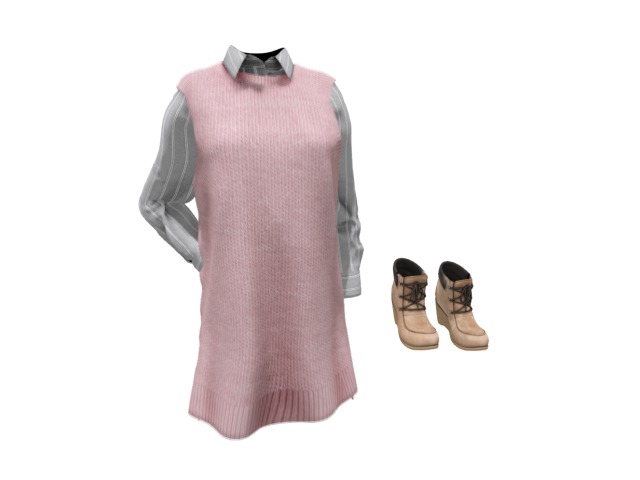 DRESS 805 & BOOTS #11 BOX