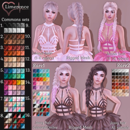 #16{Limerence} Janna hair-Ombre2