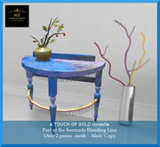 = MB = BOX Bermuda Blending line - A touch of gold consolle