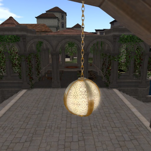 BizaarLilly Shipping Crate ~ Orb Lantern ~ Ivory Dream