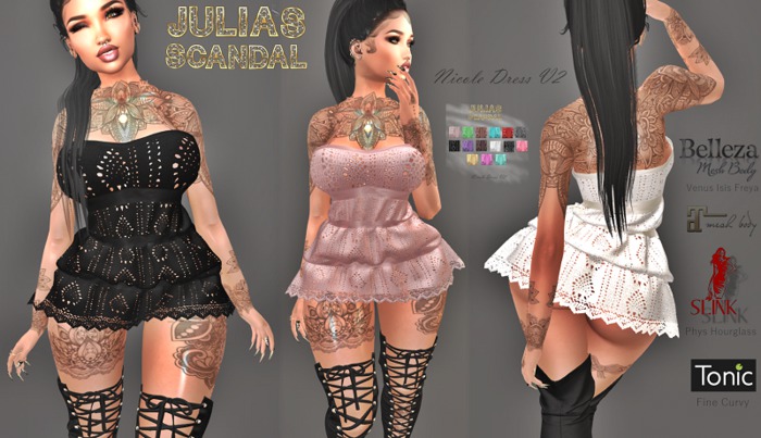 ! Julia's Scandal Nicole V2 Dress