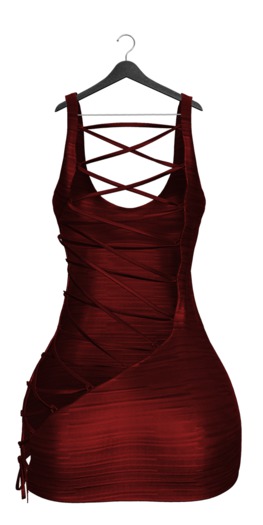 -Narcisse- ADD Nelly Lace up Dress - Siren