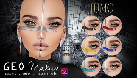Second Life Marketplace Jumo Geo - Geo Makeup Second Life Marketplace Jumo Geo - Geo Makeup