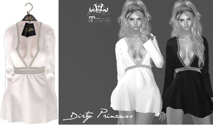 dirty princess dress Second Life Marketplace