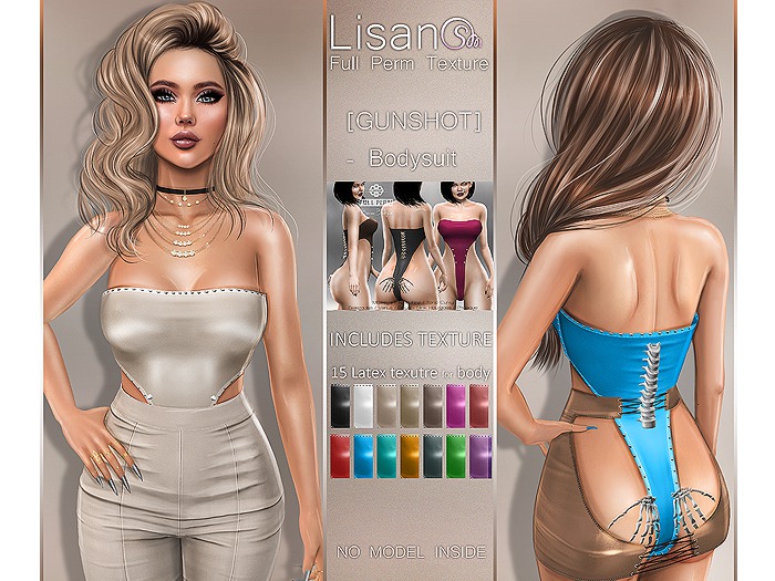`L i s a n` FP Texture - BONEX Bodysuit [GUNSHOT]