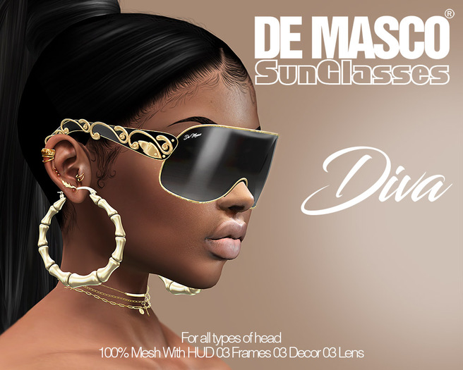 De Masco :: Sun glasses 001 Diva ((demo))