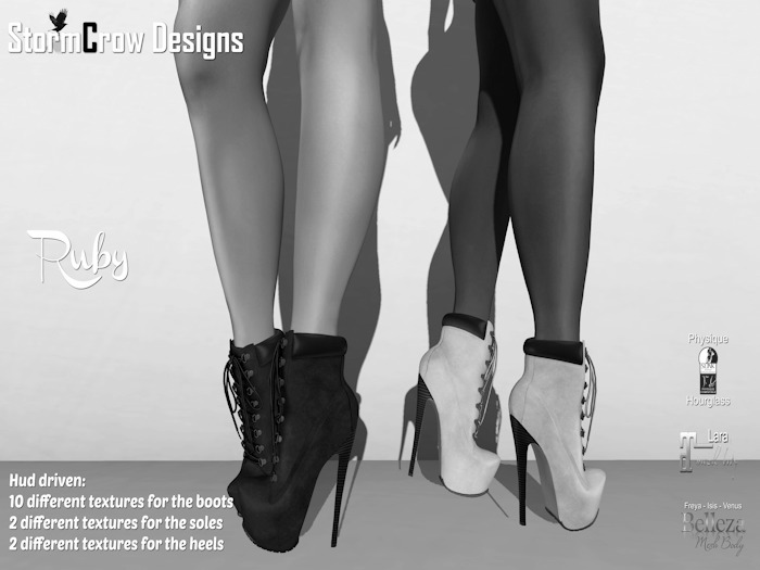 DEMO RUBY ANKLE BOOTS LEFT FEET