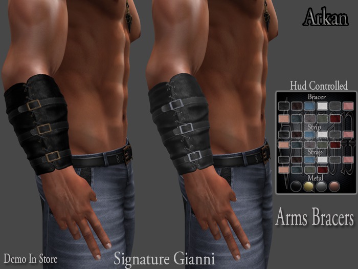 .::Arkan::. Arm Bracers Signature Gianni