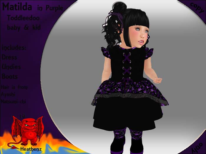 ~LH~Matilda in Purple (Box) Add